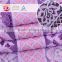 wholesale cheap softextile purple 3D african guipure lace fabric for dress making