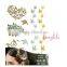 Hotselling hair care tattoo sticker temporary removal hair tattoo sticker