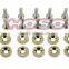 HOSO RACING 24K Gold Color 6MM 1set=10pcs Fender Washers
