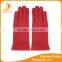 Hot saler ladies popular micro velvet fashion gloves with delicate cuff