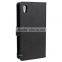 Magnetic Wallet Flip Leather Case For Sony Xperia Z4 Phone Case , 2015 Hot Sale Book Style