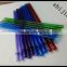 Clear and stright plastic drinking straw