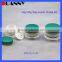 Round Empty Plastic Acrylic Cosmetic Packing Bottle And Jar Cosmetic Packaging Cosmetic Containers