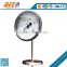 industrial adjutable universal dial thermometer to 100 C degree