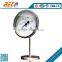 industrial adjutable universal dial thermometer to 100 C degree