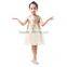 New Fashion Wholesale Gold Sequin Boutique Baby Girls Party Wear Dress Design