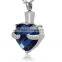 Dongguan TRuthkobo Wholesale Cremation Urns Jewelry Pendant Big Heart Shape Stone Pendant Jewelry