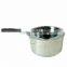 stainless steel 304 nonstick mini kitchen universal pot with seeable glass lid