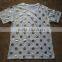 Cheap High quality cotton ladies girls t shirt karachi gold dot printing t shirt