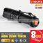 LED Mini Torch with American Q5 Bulb,cooling Ring