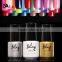 Design your own custom print 15ml empty uv gel nail polish bottle labels