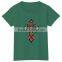 Customize Design Cross Glitter Motif OEM Service Supply Type Women tshirt
