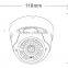 Kendom HD IP metal dome Camera best selling model high definition CCTV Camera with internal POE and varifocal lens