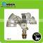 Fan shape adjustable garden irrigation sprinkler
