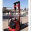CE certification Triple hydraulic electric pallet stacker forklift