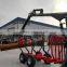 5 tons log trailers with grapple