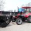 75 hp 4WD tractors DQ 754 ,Standard bucket and 4 in 1 bucket