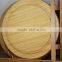 Wooden High Quality Bamboo Cheese Cutting Board, Round Bamboo Chopping Board for Cheese Cutting