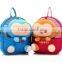 cute animal shape plush bag/monkey plush bag/animal shape kids bag