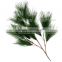 artificial leaves, artificial pine tree spray,artifical foliage, artificial fire retardant pine spray,artificial pine branch