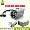 Outdoor waterproof bullet cctv camera with recording function( video stored into U-disk)