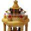Wooden Christmas pyramid with Candle Holder