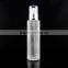 wholesale empty 100ml 120ml 150ml frosted glass bottle for cosmetic with spray pump stock