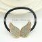 fashionable angel wing shape alloy ponytail holder