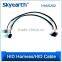 OEM Products Extend The Length Between The Car Power Supply And Ballast H1 PVC Power Cable