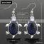 China Wholesale Market Tortoise Tiger Eye Stone Hook Earring