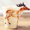 Cow 3D Creative Mug, Deer, Dog, Zebra, Horse, Chimpanzee, Elephant, Camel, Giraffe, Ji wawa, Satsuma Mug