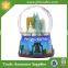 Water Lilies Serenity Resin Snow Globe