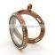Cheap Chocolate With Rhinestones Floating Lockets 30mm Stainless Steel Magnetic Floating Charm Lockets