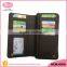 New black RFID blocking leather men's rfid wallet GPS tracking wallet