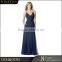 china alibaba supplier chiffon evening dress with lace jacket