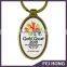 Customized Logo Colorful Gold Coast Printing Keychain With 6 Plating Colors
