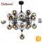 Llight fixture of ceiling Sputnik Industrial Edison Bulbs hotel lobby chandelier                        
                                                Quality Choice