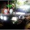 9 inch headlight 9-36v dc flood /spot 96w 35pcs*5w LEDs 160w led driving light