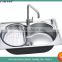 Egypt hotsale electroplating round shape stainless steel kitchen sink                        
                                                                                Supplier's Choice