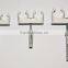 Plastic pipe clamp, pipe clips PVC 40 mm