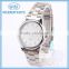 Resistant Quartz Lady Watch With Stainless Steel Band