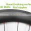 Light weight carbon tubublar wheelset 60mm profile racing bicycle rims all around riding competitive wheels