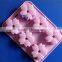 TuFeng snowflake shapped unique pink wedding cake box