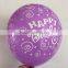 12inch Happy Birthday Set Latex Balloon for Birthday Party Printed Balloons