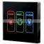 Orbita touch panel switch for hotel room system