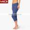 Fashionable latest design spandex women fitness wear durable yoga capri leggings tights
