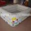 custom square durable pvc inflatable swimming pool