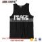 Hot Sell Fashion Design Cotton Tank Top Stylish Man's Printing Vest