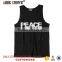 Hot Sell Fashion Design Cotton Tank Top Stylish Man's Printing Vest