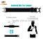 Luckiplus Running Belt Waist Pack,Sweatproof Reflective Belt Waist Bag for 6S/PLUS Transparent Touch Screen Running Black